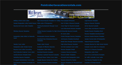 Desktop Screenshot of pointrobertsvacationrentals.com